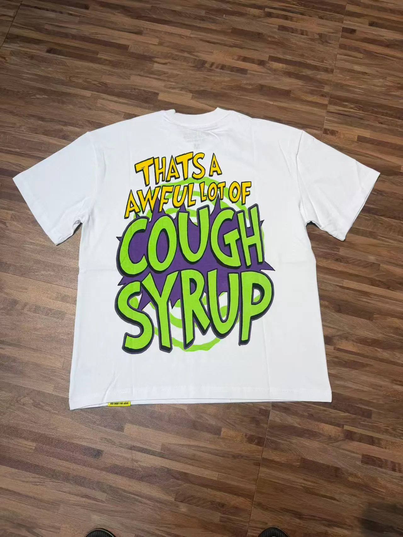 # / ｜ THAT'S A AWFUL LOT OF COUGH SYRUP In Stock T （fabric):32 Sizes（size）：S-M L X L （colour）： / 👉